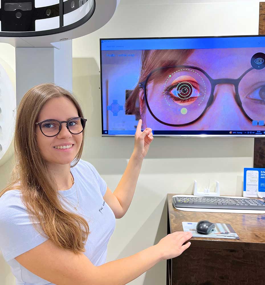 Optik Dalhoff: Mitarbeiterin